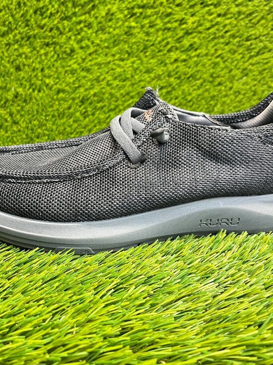 Kuru Draft Rento Mens Size 8 Black Gray Classic Outdoor Walking Slip-On Shoes main image 7